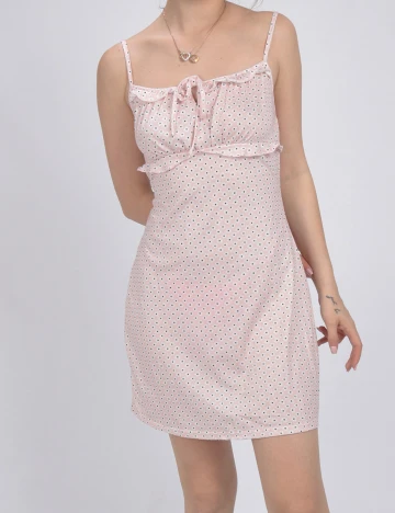 Rochie Scurta SHEIN, roz, S Roz