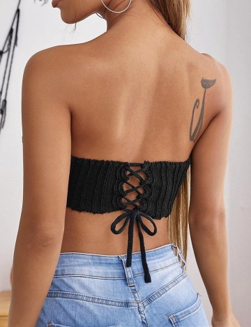 Top SHEIN, negru, M