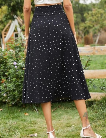 Fusta SHEIN, negru, L