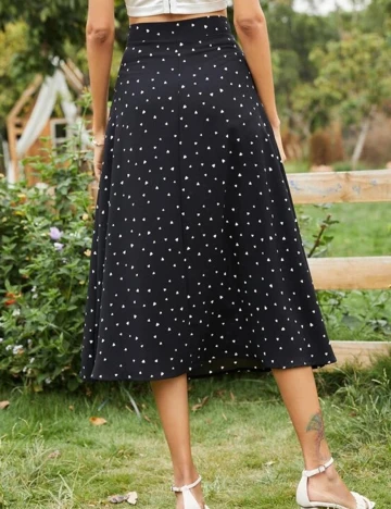 Fusta SHEIN, negru, L