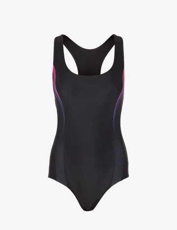 Costum de baie Panther, negru, 42 Negru