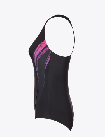 Costum de baie Panther, negru, 42 Negru