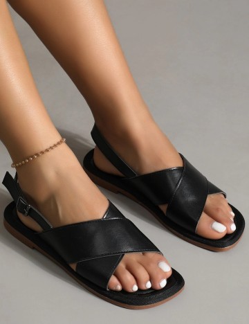 Sandale SHEIN, negru, 40
