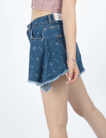 Pantaloni Scurti Only, bleumarin, M