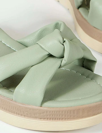 Sandale SHEIN, verde, 36 Verde