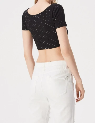 Top Sinsay, negru, XL