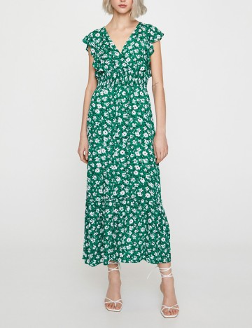Rochie Pull&Bear, verde, L