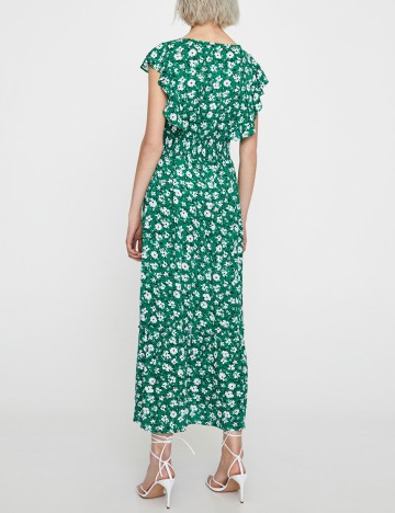 Rochie Pull&Bear, verde, L