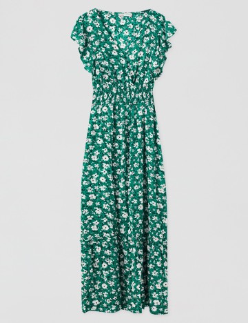 Rochie Pull&Bear, verde, L