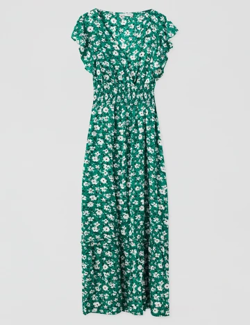Rochie Pull&Bear, verde, L