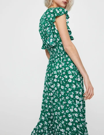 Rochie Pull&Bear, verde, L