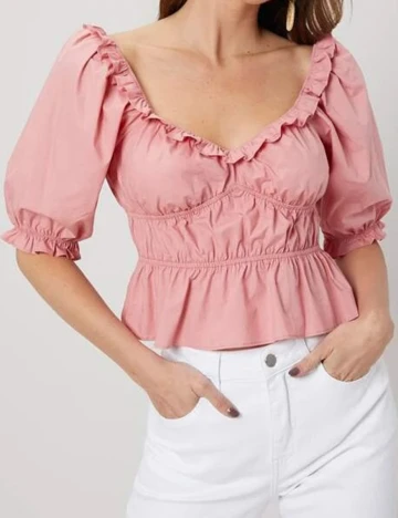 Bluza MOTF, roz, S