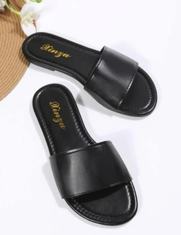 Slapi SHEIN, negru, 39