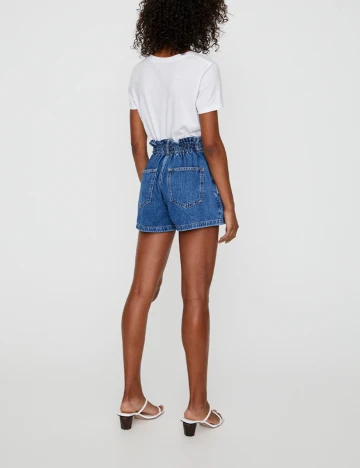 Pantaloni Pull&Bear, albastru, M