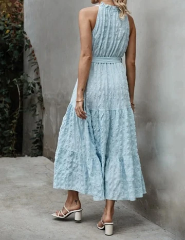 Rochie Lunga SHEIN, bleu, L