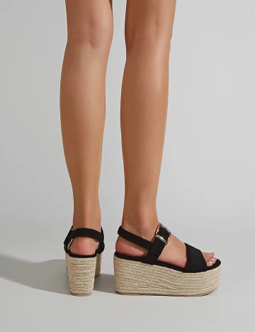 Sandale SHEIN, negru, 38 Negru