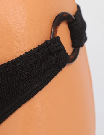 Chilot de baie Pieces, negru, XS Negru