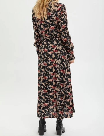 Rochie Lunga Kaffe, negru, 40