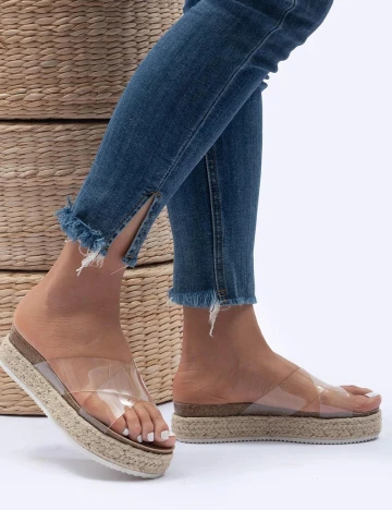 Slapi SHEIN, nude, 39 Crem