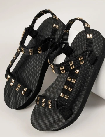 Sandale SHEIN, negru, 38,5