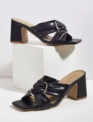 Saboti SHEIN, negru, 40