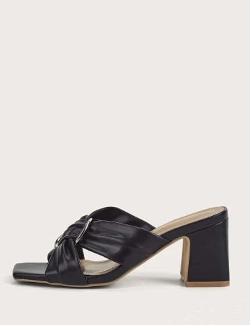 Saboti SHEIN, negru, 40 Negru