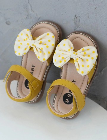 Sandale Shein Kids, mustar, 22