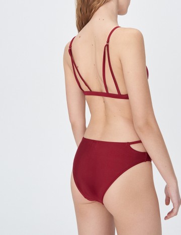 Costum de baie Sinsay, visiniu, M