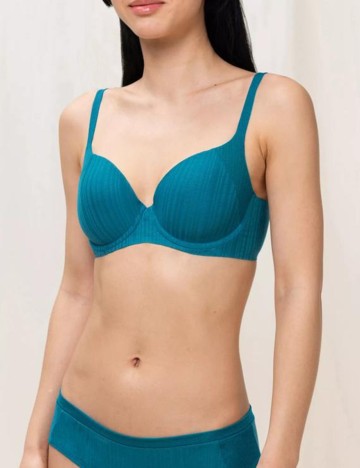 
						Sutien Triumph, turcoaz