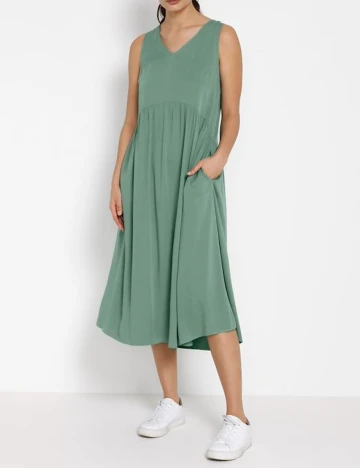 Rochie Medie Kaffe, verde, S