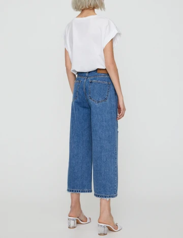 Blugi Pull&Bear, albastru, 34
