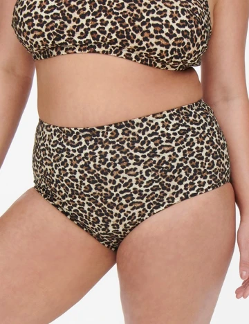 Chilot de baie Only Carmakoma, animal print, 46