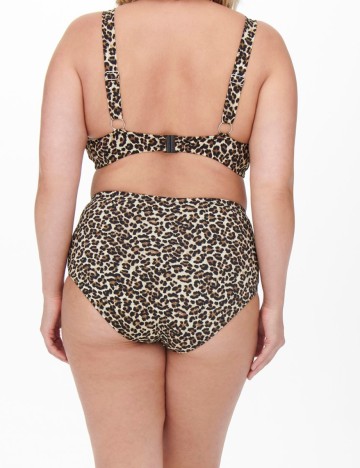 Chilot de baie Only Carmakoma, animal print, 46