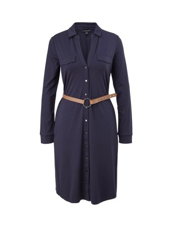 Rochie scurta Comma, bleumarin, 46