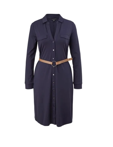 Rochie scurta Comma, bleumarin, 46 Albastru