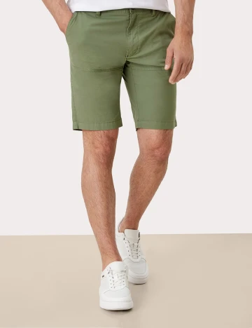 Pantaloni scurti s.Oliver, verde, W29 Verde