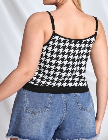 Top SHEIN CURVE, negru, 4XL