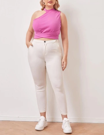 Top SHEIN CURVE, roz, 0 XL