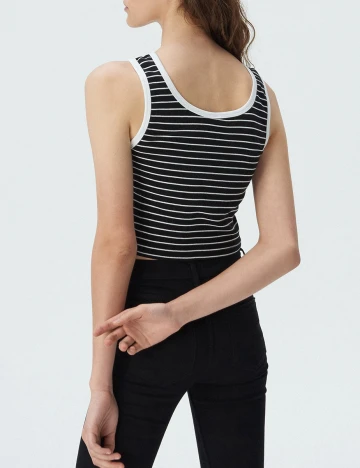 Top Sinsay, negru, L