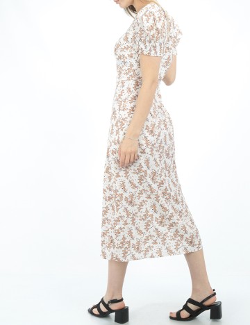 Rochie medie SHEIN, ecru, XS