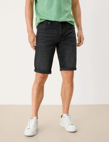 Pantaloni scurti s.Oliver, negru, W30