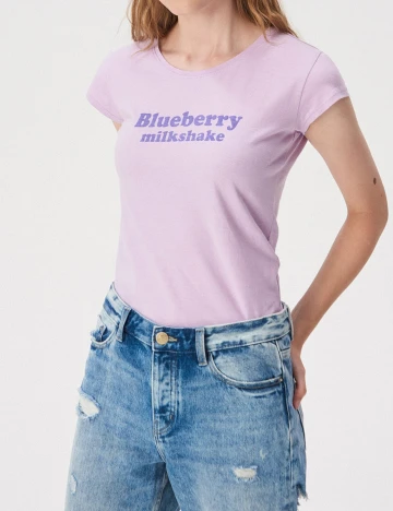 Tricou Sinsay, mov, XS Mov
