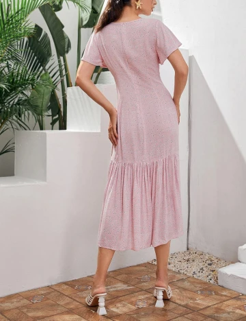 Rochie medie SHEIN, roz, S