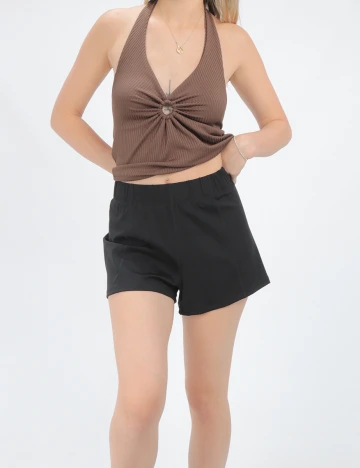 Pantaloni Scurti Reserved, negru, M