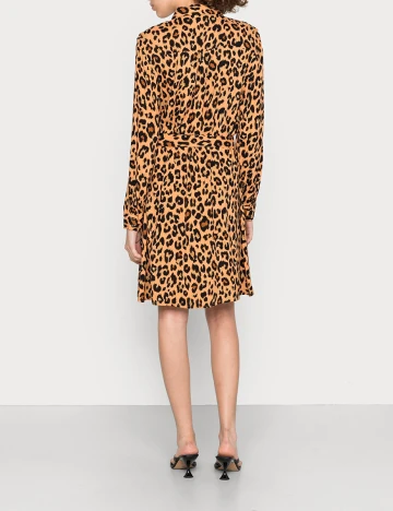 Rochie scurta Vila, animal print