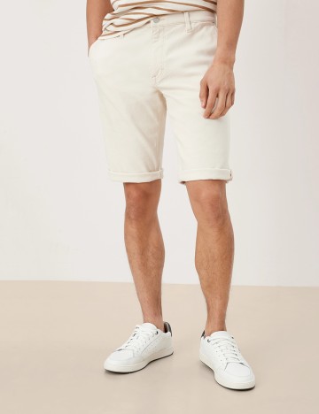 
						Pantaloni scurti s.Oliver, ecru, W30