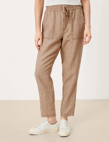 Pantaloni s.Oliver, maro