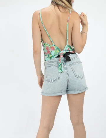 Top Sinsay, verde, L
