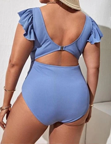 Costum de baie SHEIN CURVE, mov
