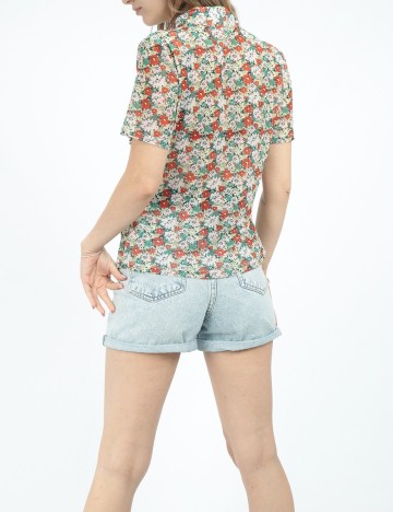 Camasa Vila, floral, M